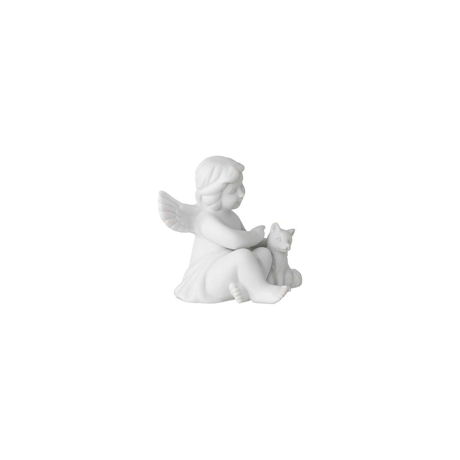 Ángel con zorro decorativo 