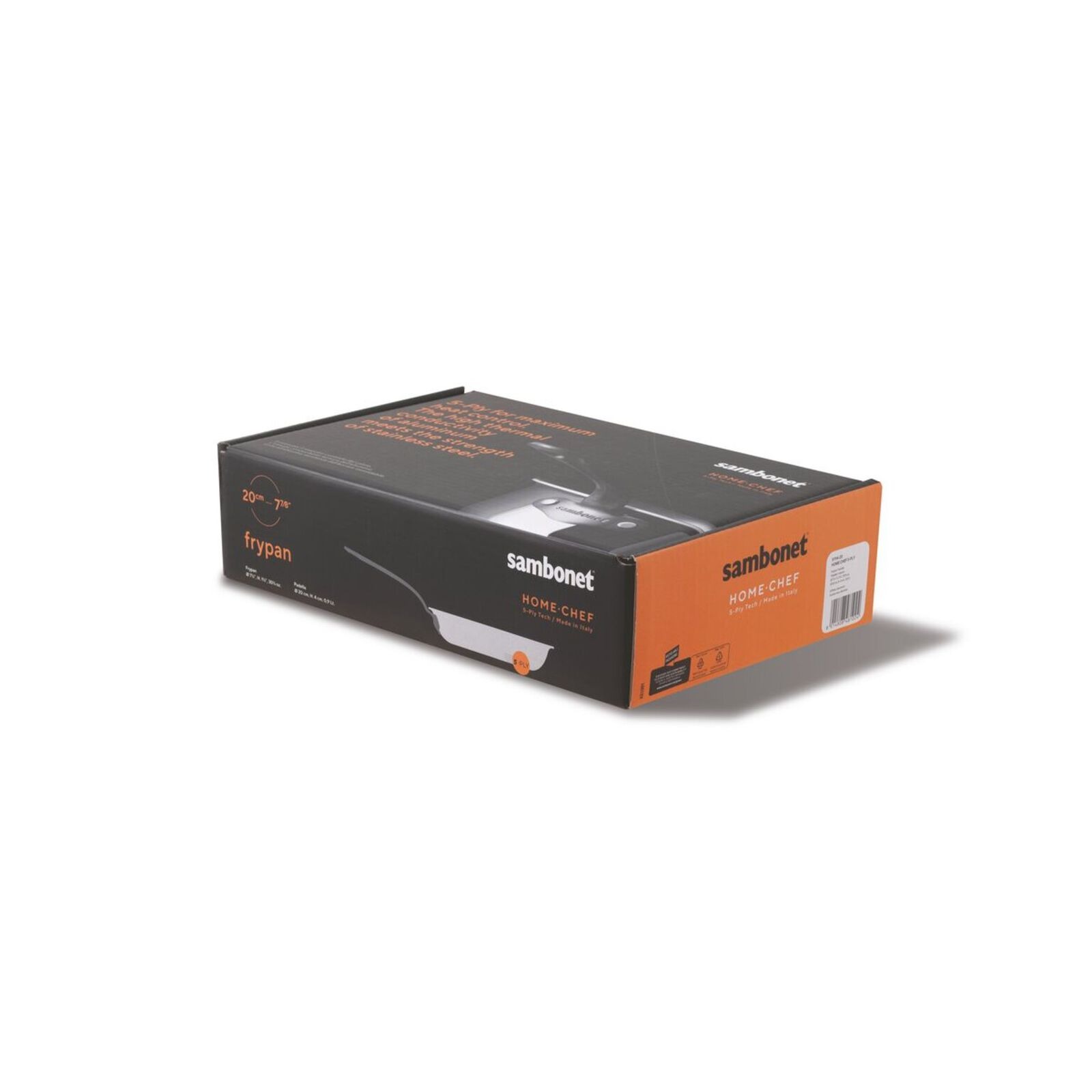 Sartén chef de acero inoxidable Ø 26 cm, H 4.5 cm