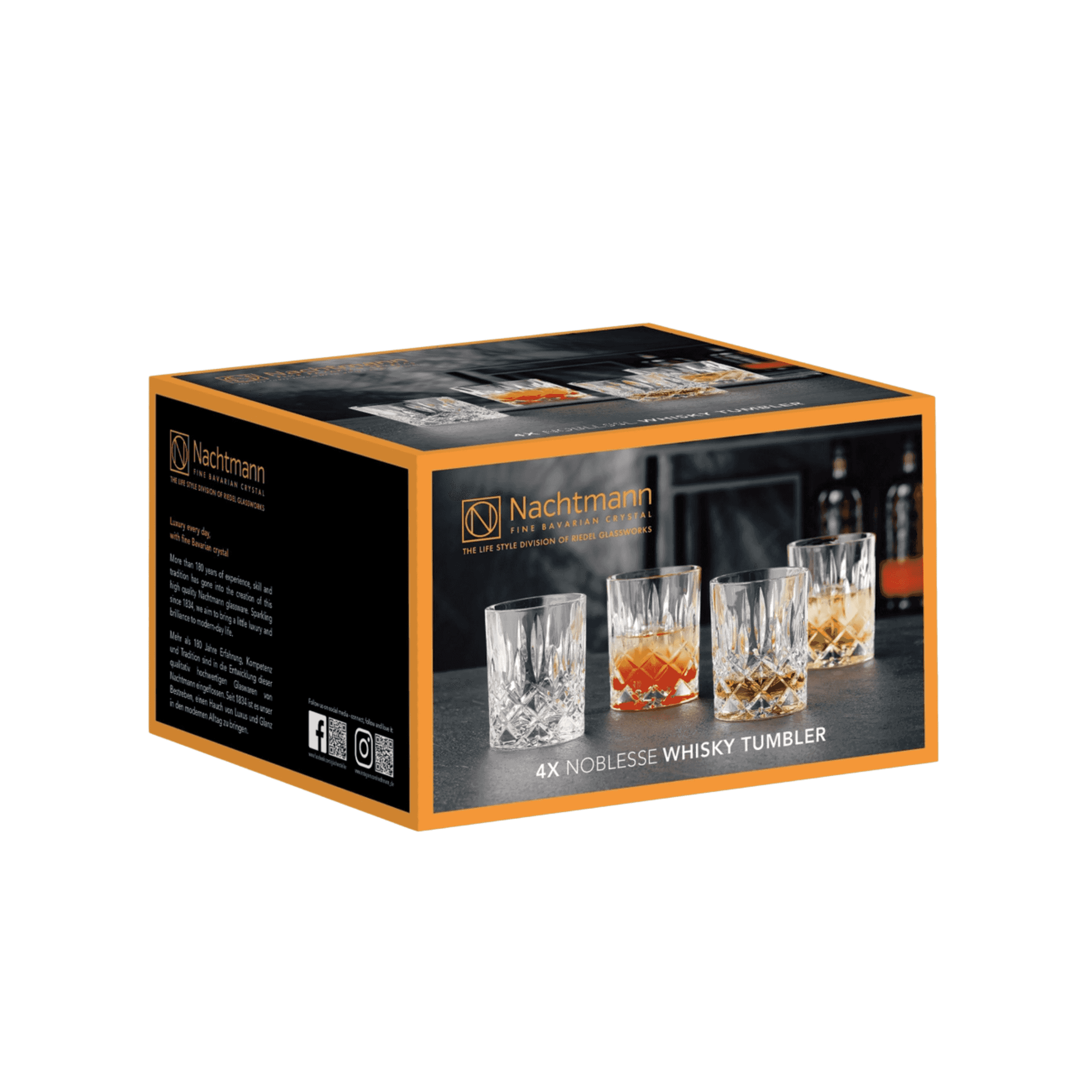 Vasos Whiskey - Set de 4