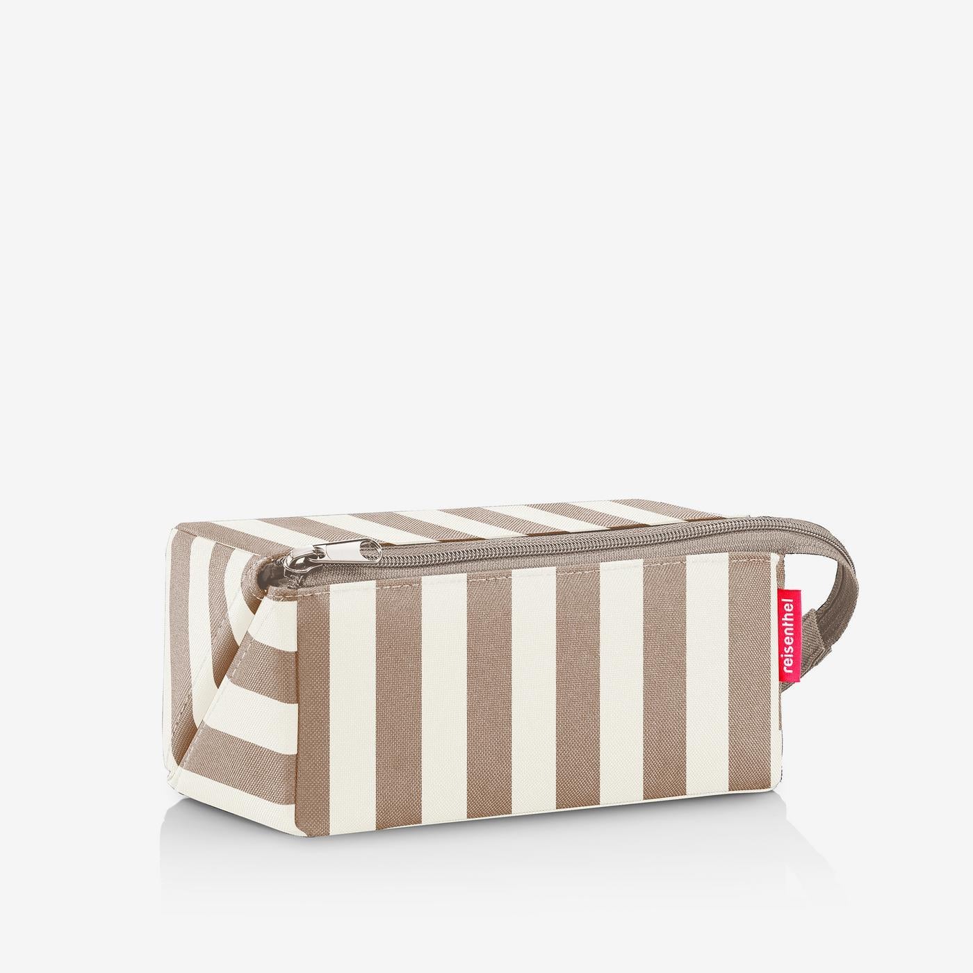 Case plegable summer stripes coffee