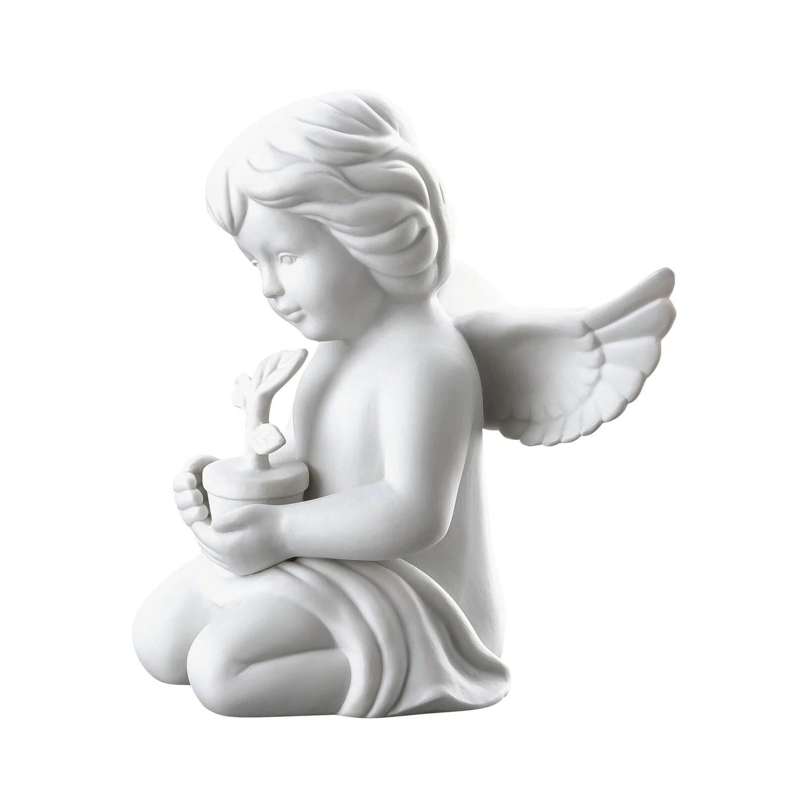 Ángel con flor 