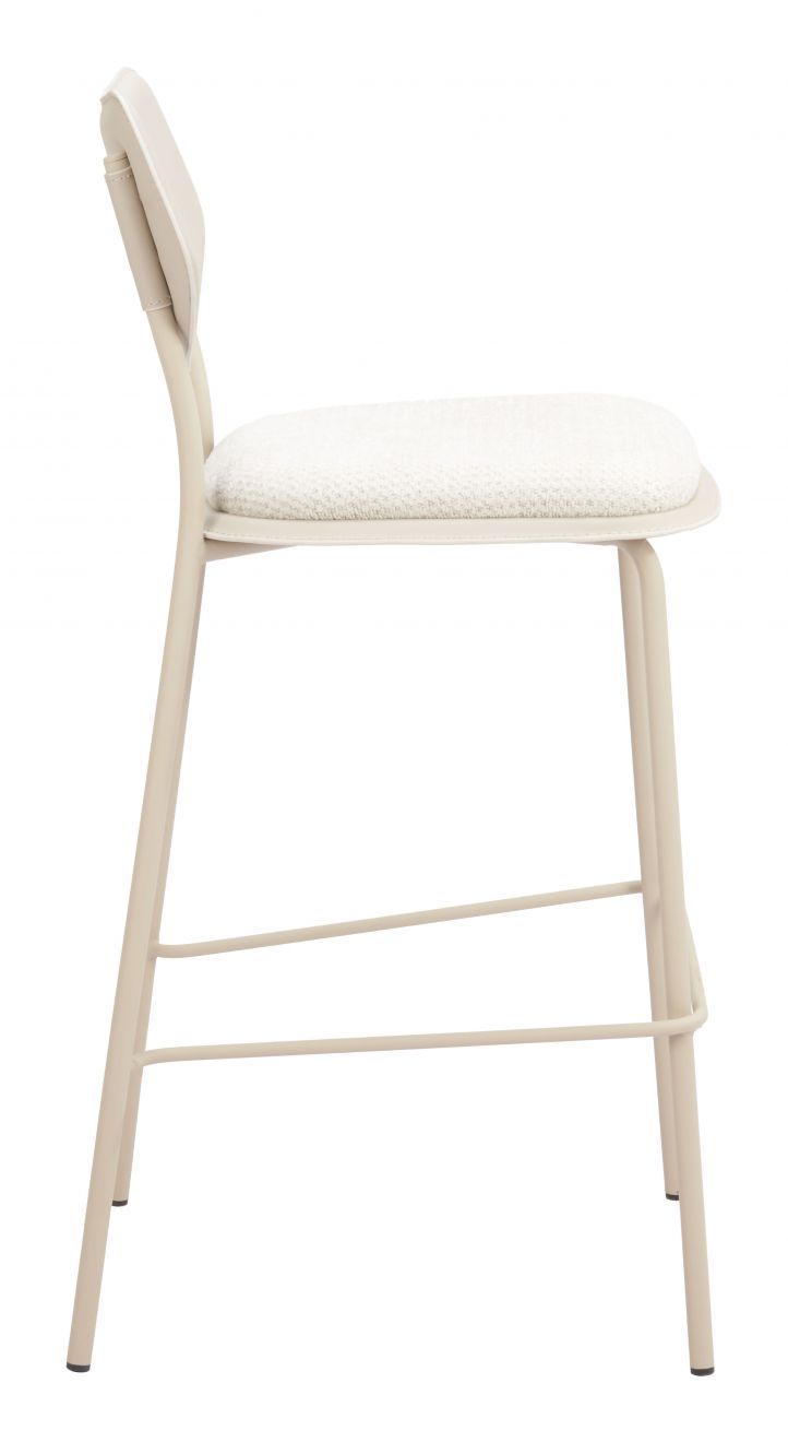 Silla de bar zeal gris claro