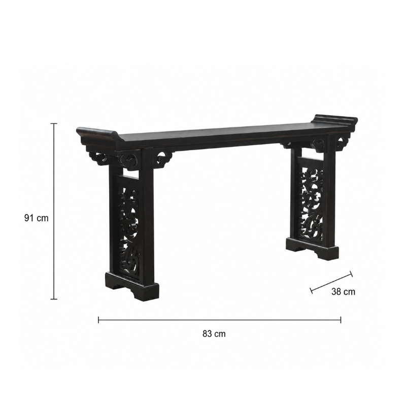 Consola de madera