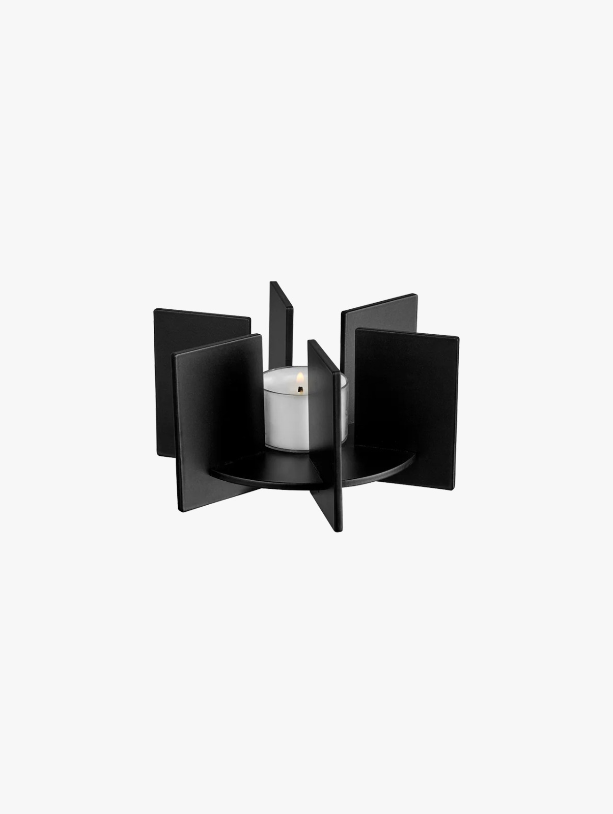 Porta vela universal negro