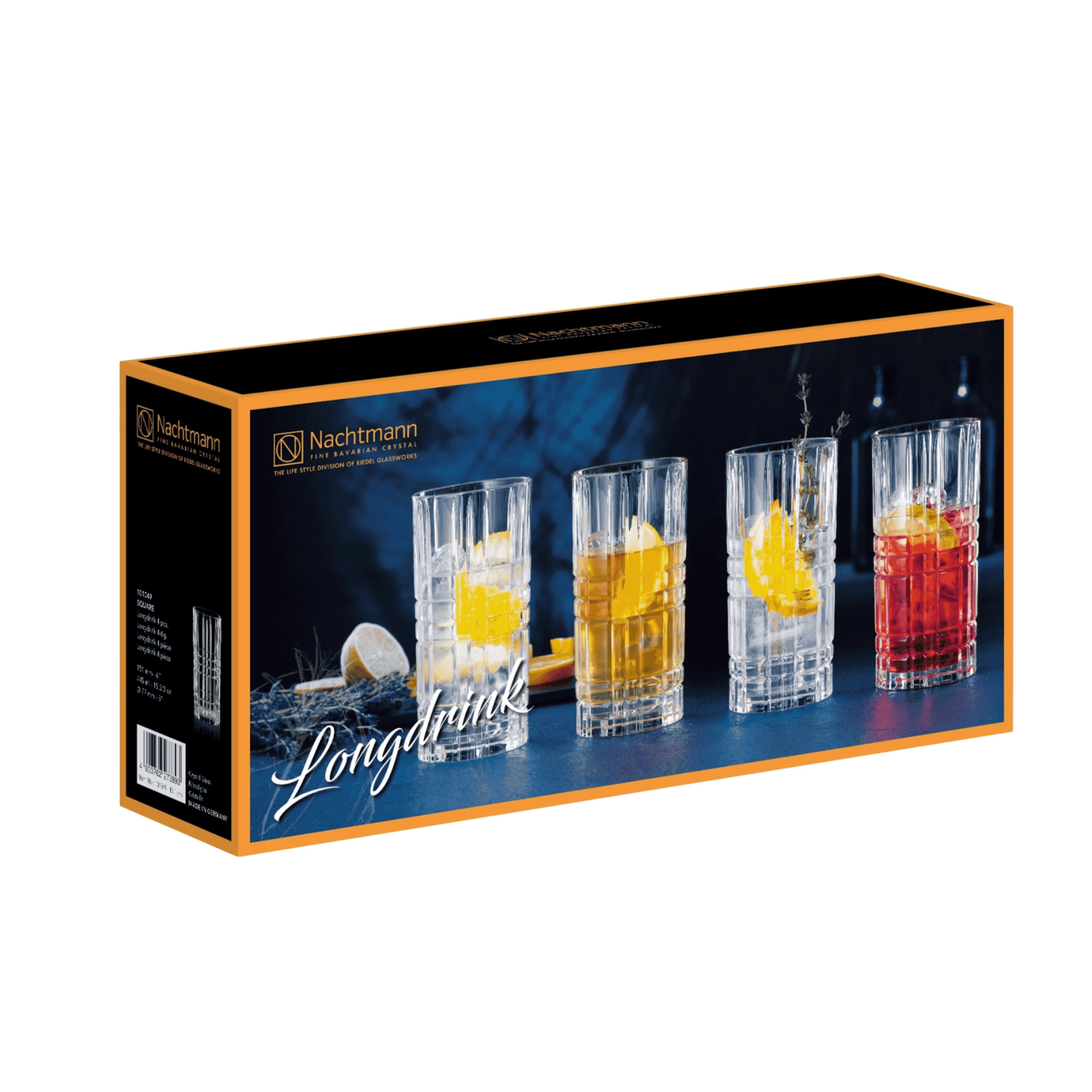 Conjunto de 4 Vasos Largos