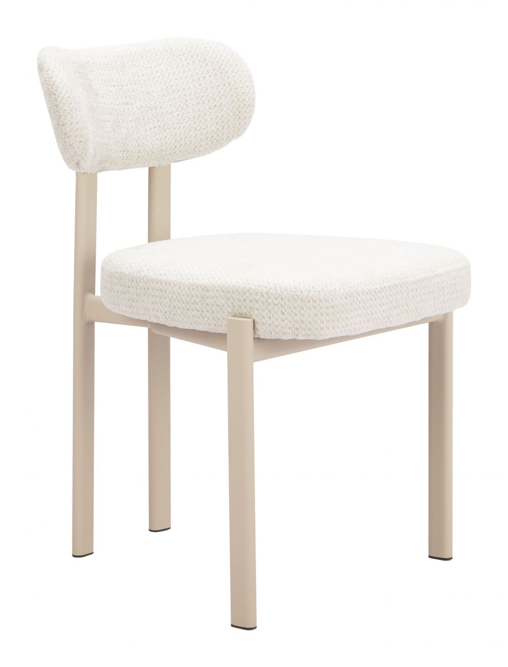 Silla de comedor aurea gris claro