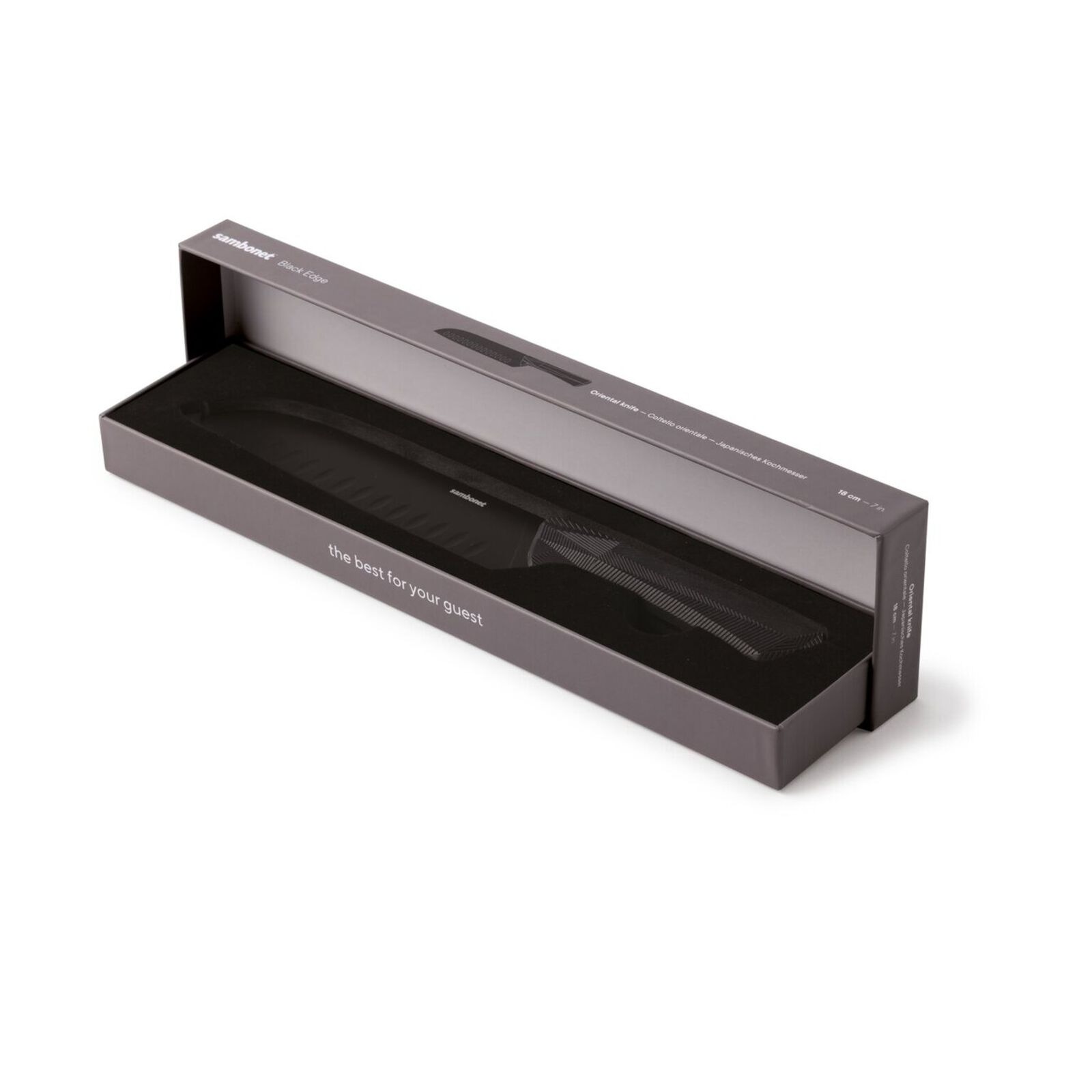 Cuchillo de cocina oriental de 18 cm