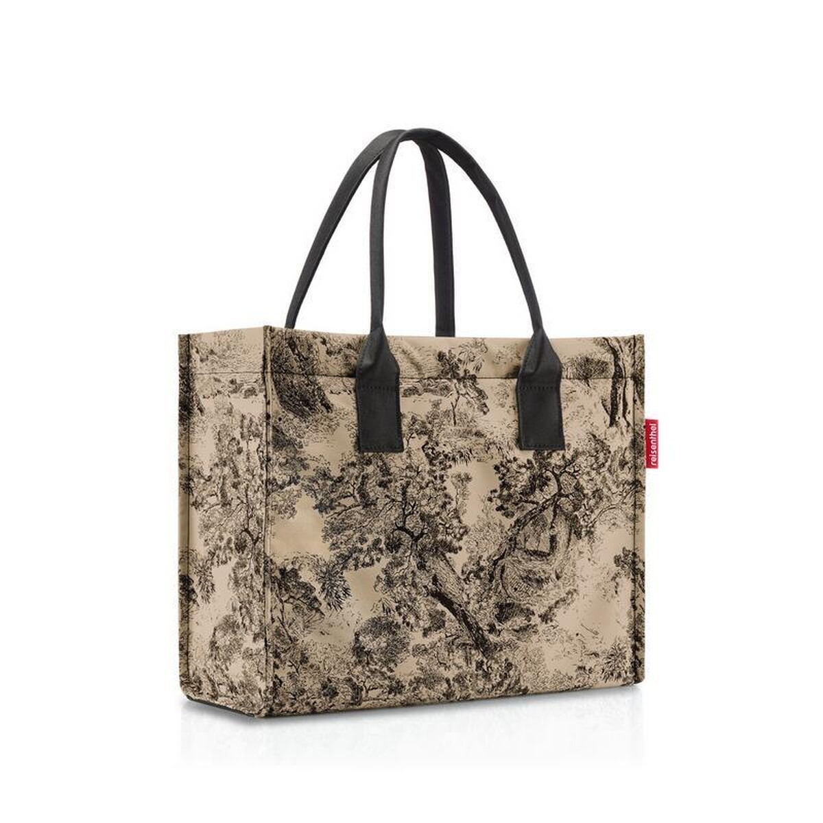 Bolsa para compras jacquard brown