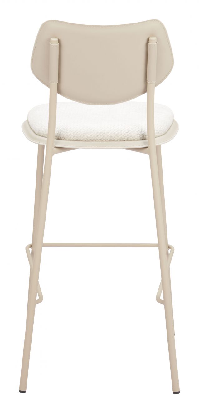 Silla de bar zeal gris claro