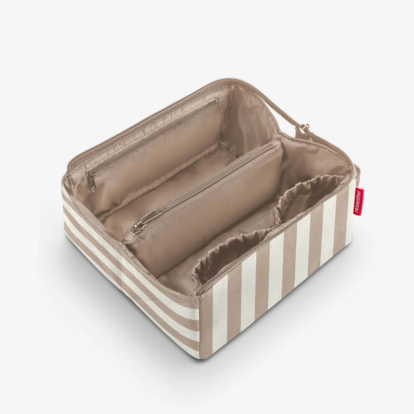 Case plegable summer stripes coffee