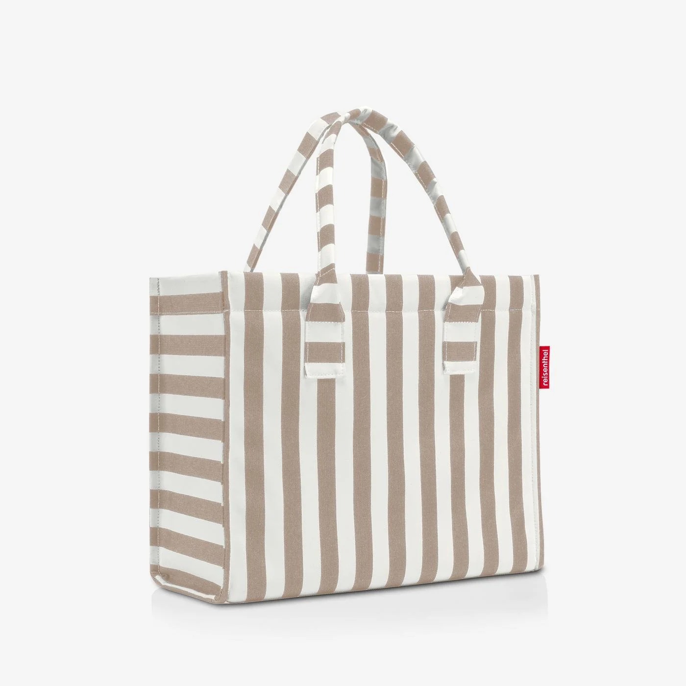 Bolso de compras summer stripes coffee
