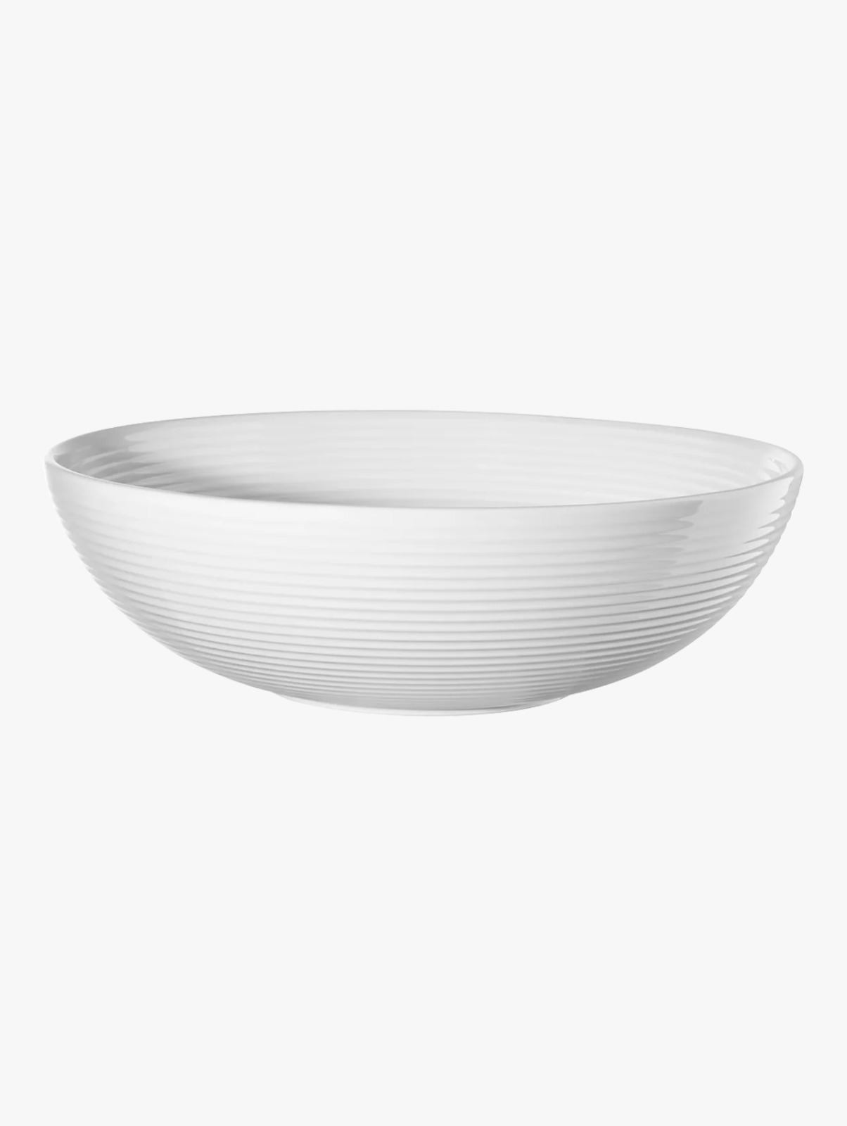 Bowl blanco D=29.5 cm, H=9 cm