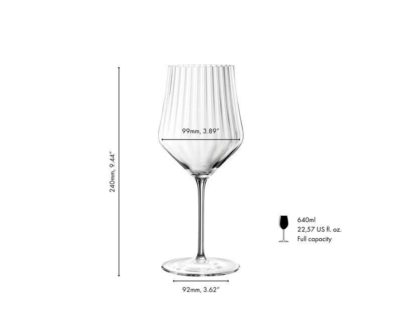 Juego de 8 copas aperitivo