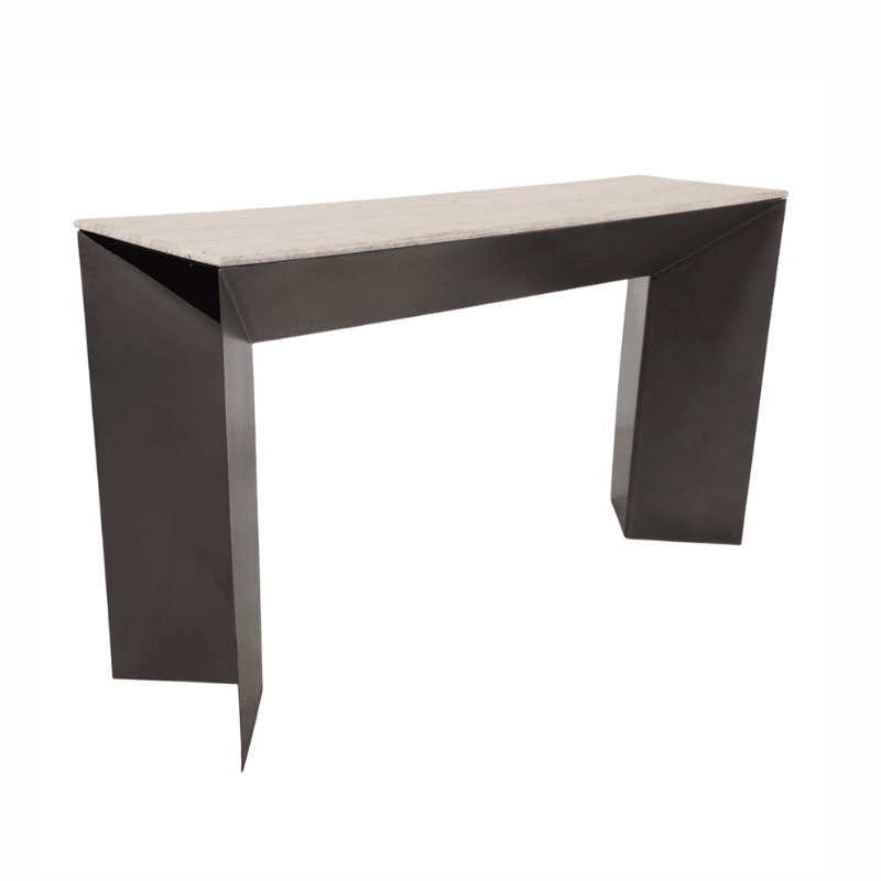 Consola besancon metal 58''