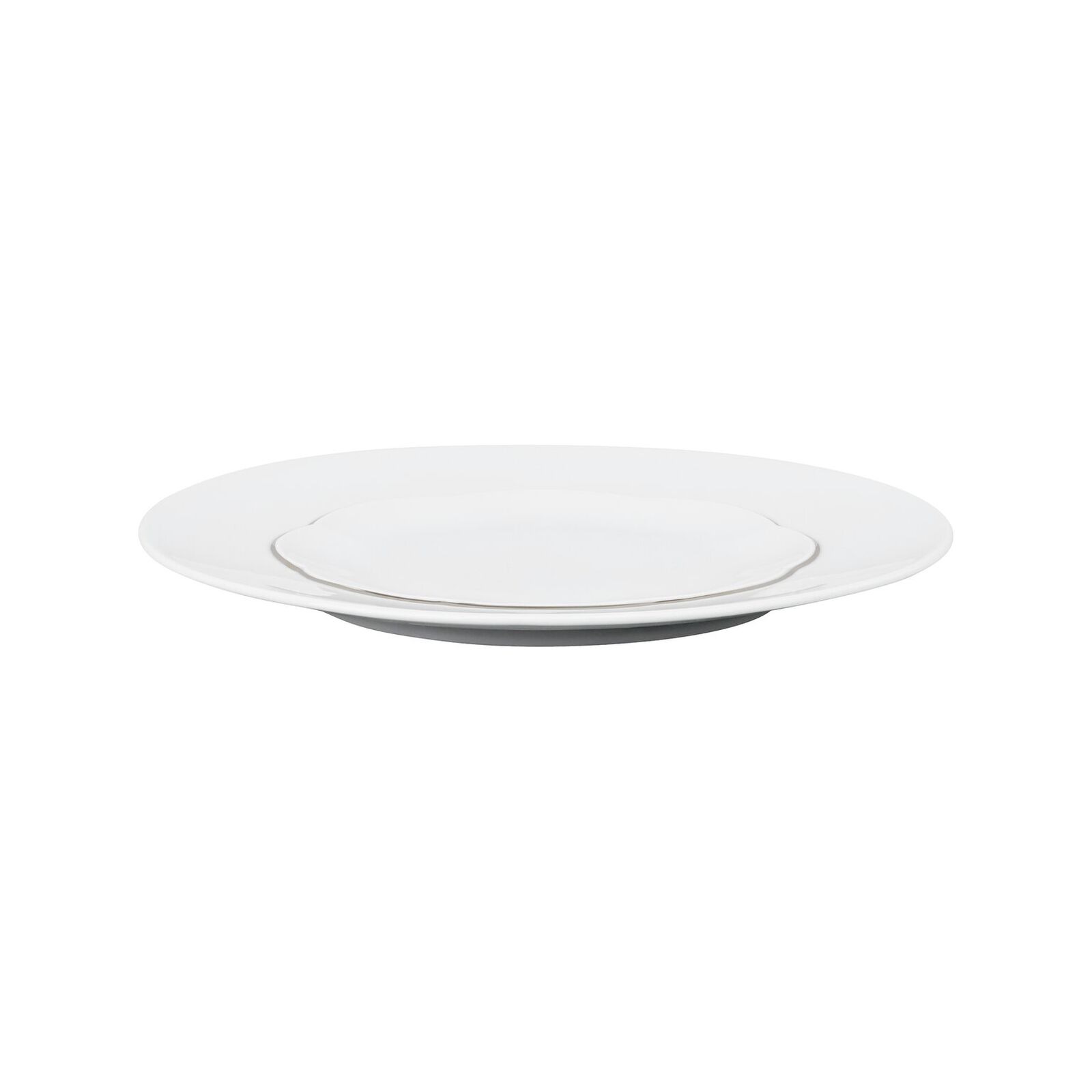 Plato sonetto 28 cm platino