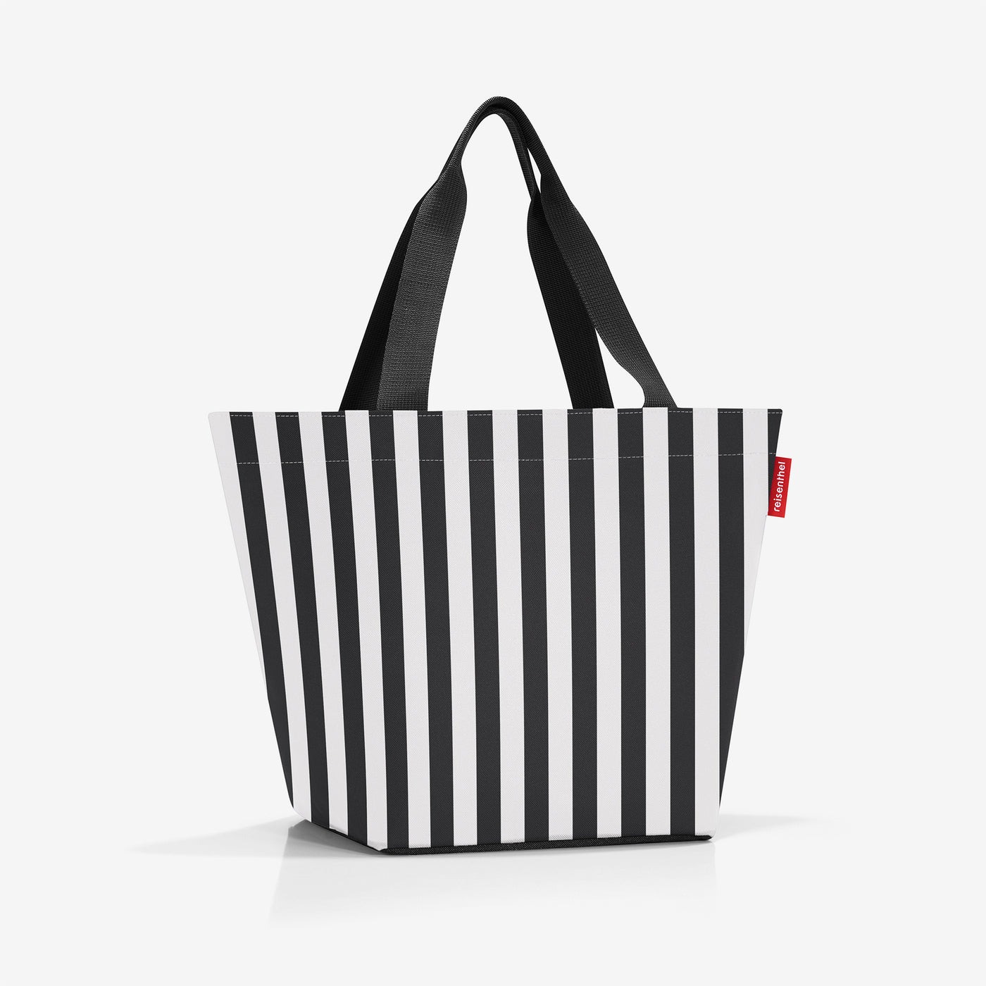 Bolso para compras M summer stripes black and white 