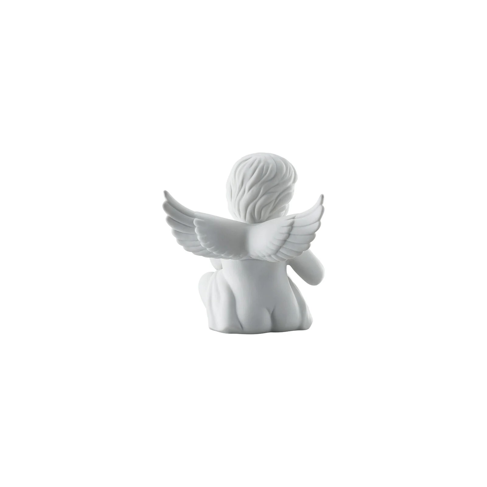 Ángel con mariposa en mano