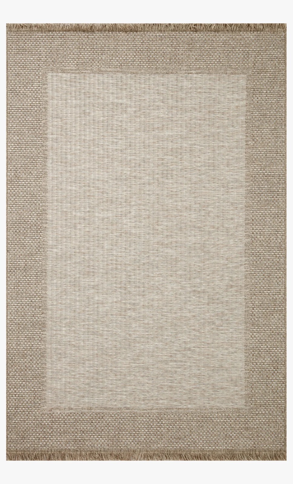 Alfombra natural beige 2.13 m x 3.05 m