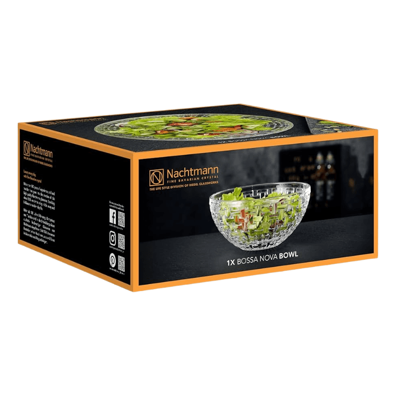 Bowl de cristal de 23 cm