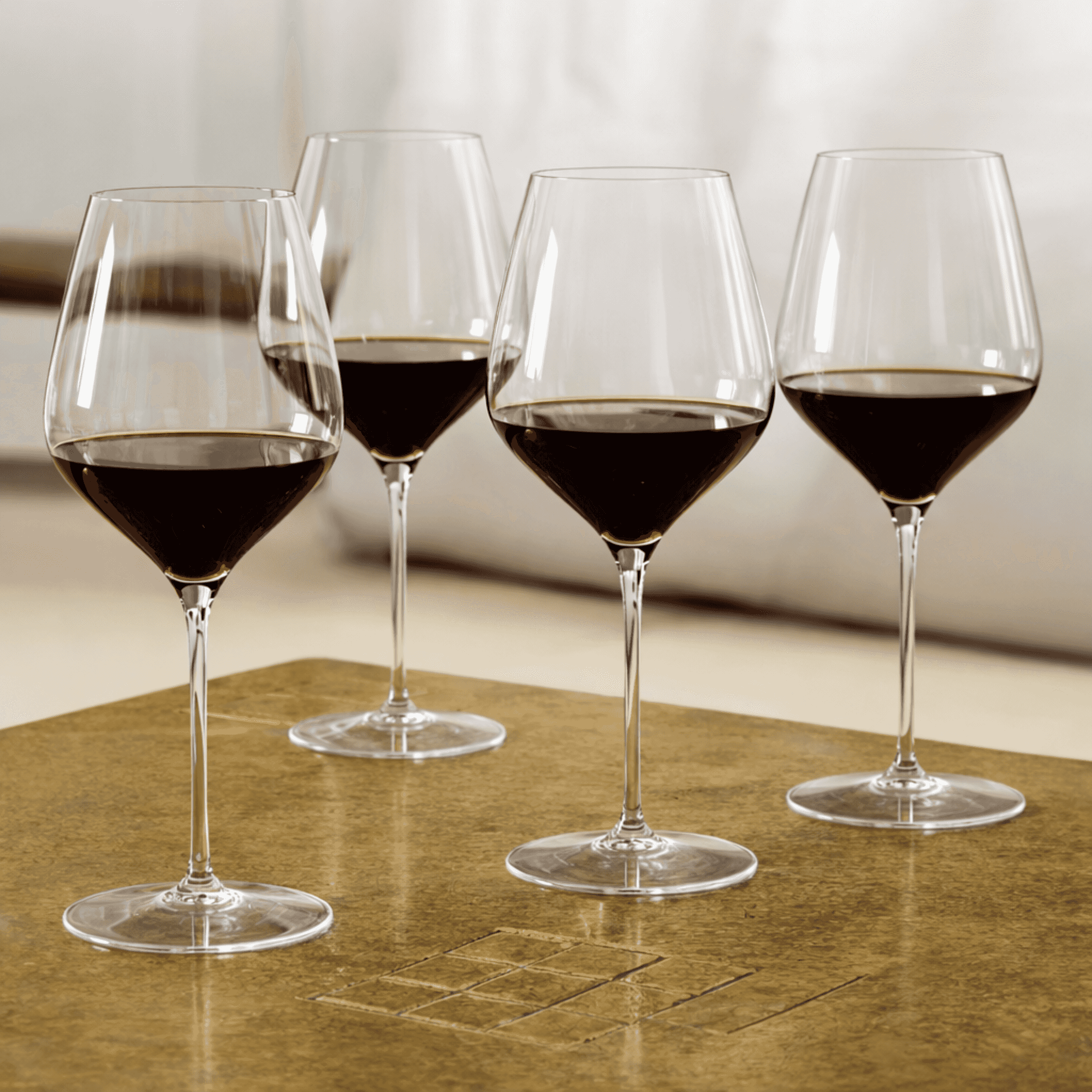 Copas Borgona Supreme - Set de 4
