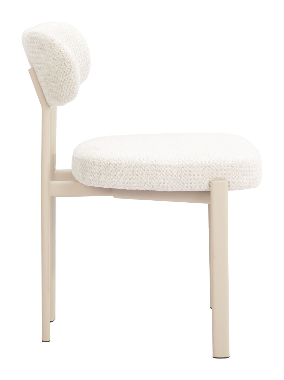 Silla de comedor aurea gris claro