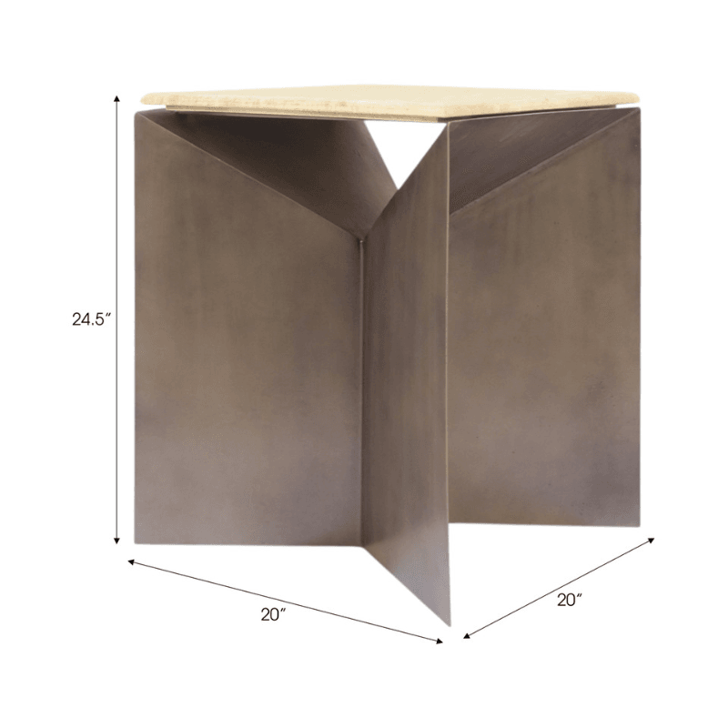 Mesa auxiliar besancon 25''