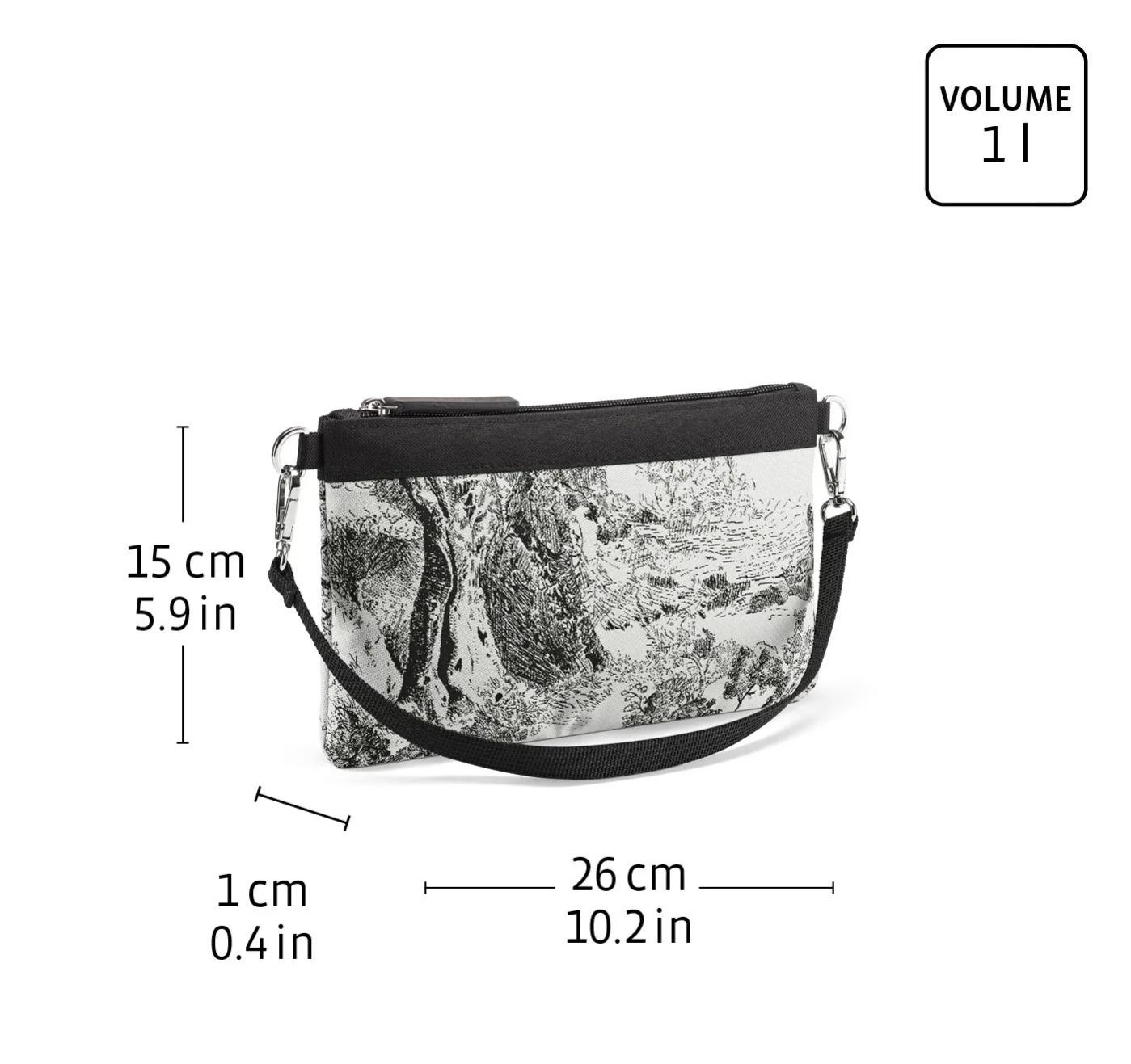 Bolso de mano leo macchiato