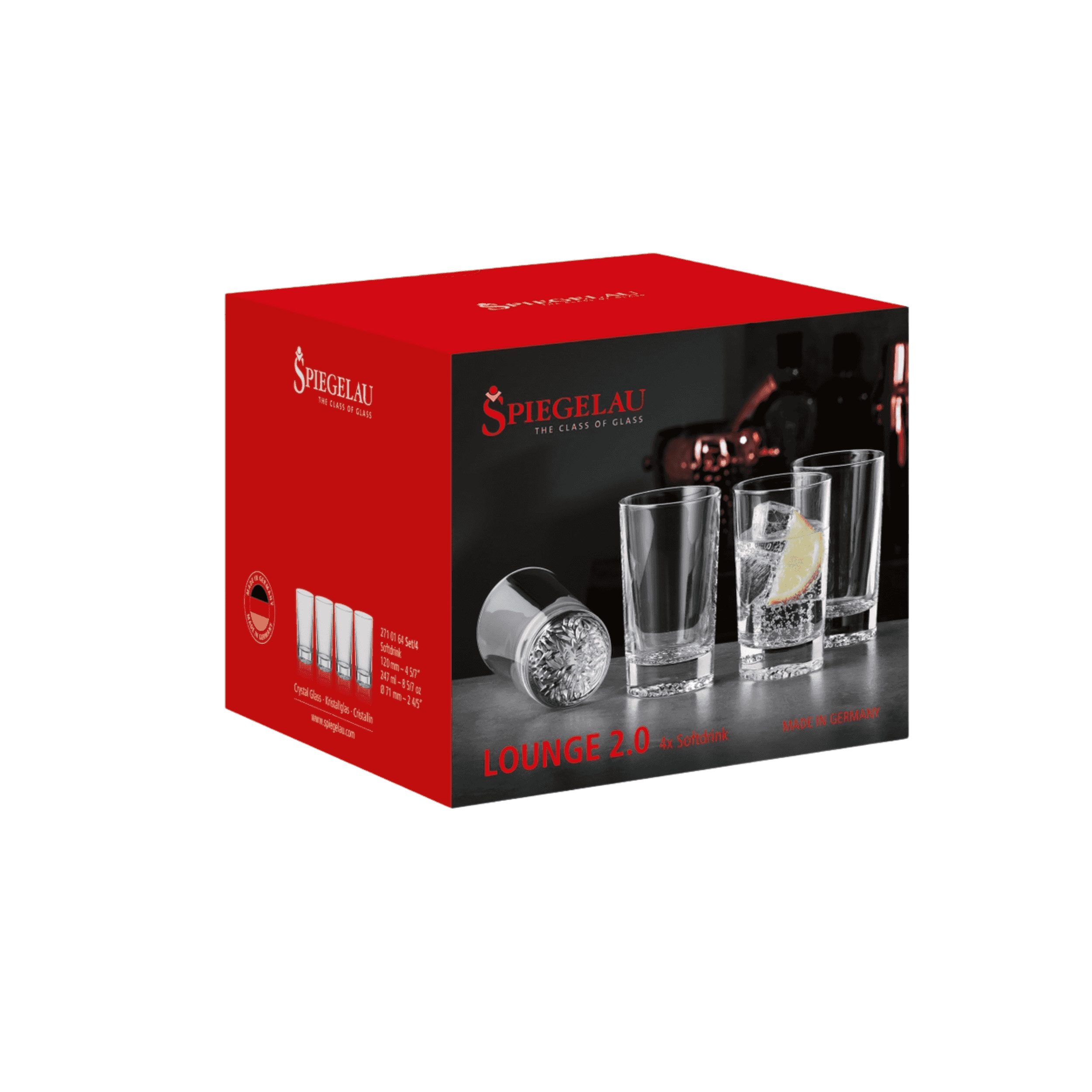 Vaso Lounge - Set de 4