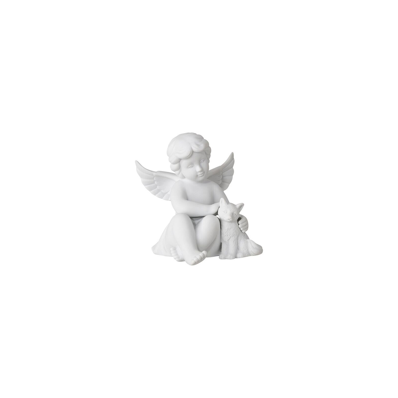 Ángel con zorro decorativo 