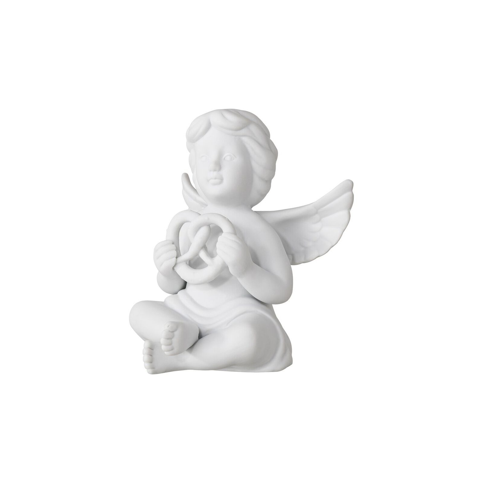 Ángel con pretzel 