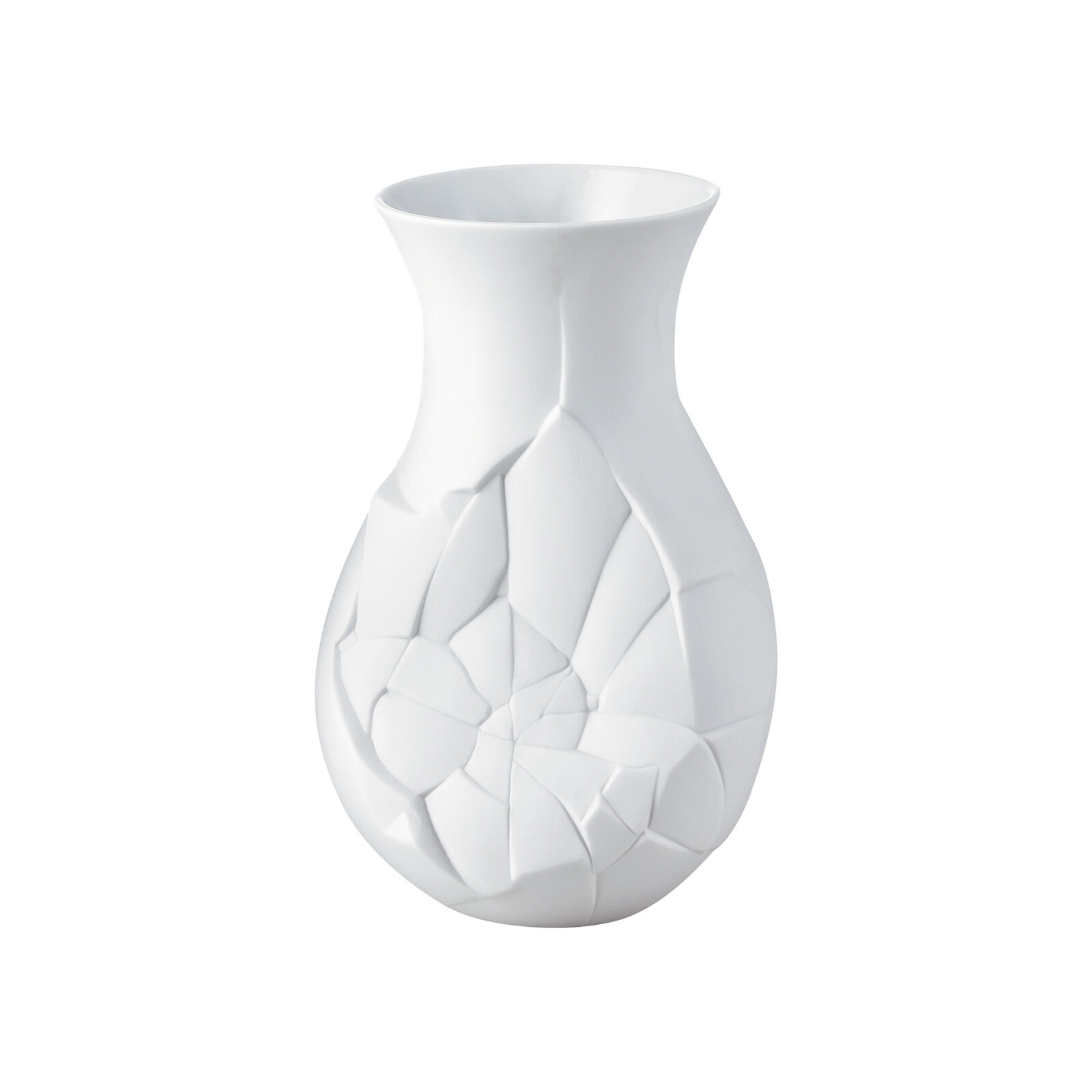 Florero weiss matt