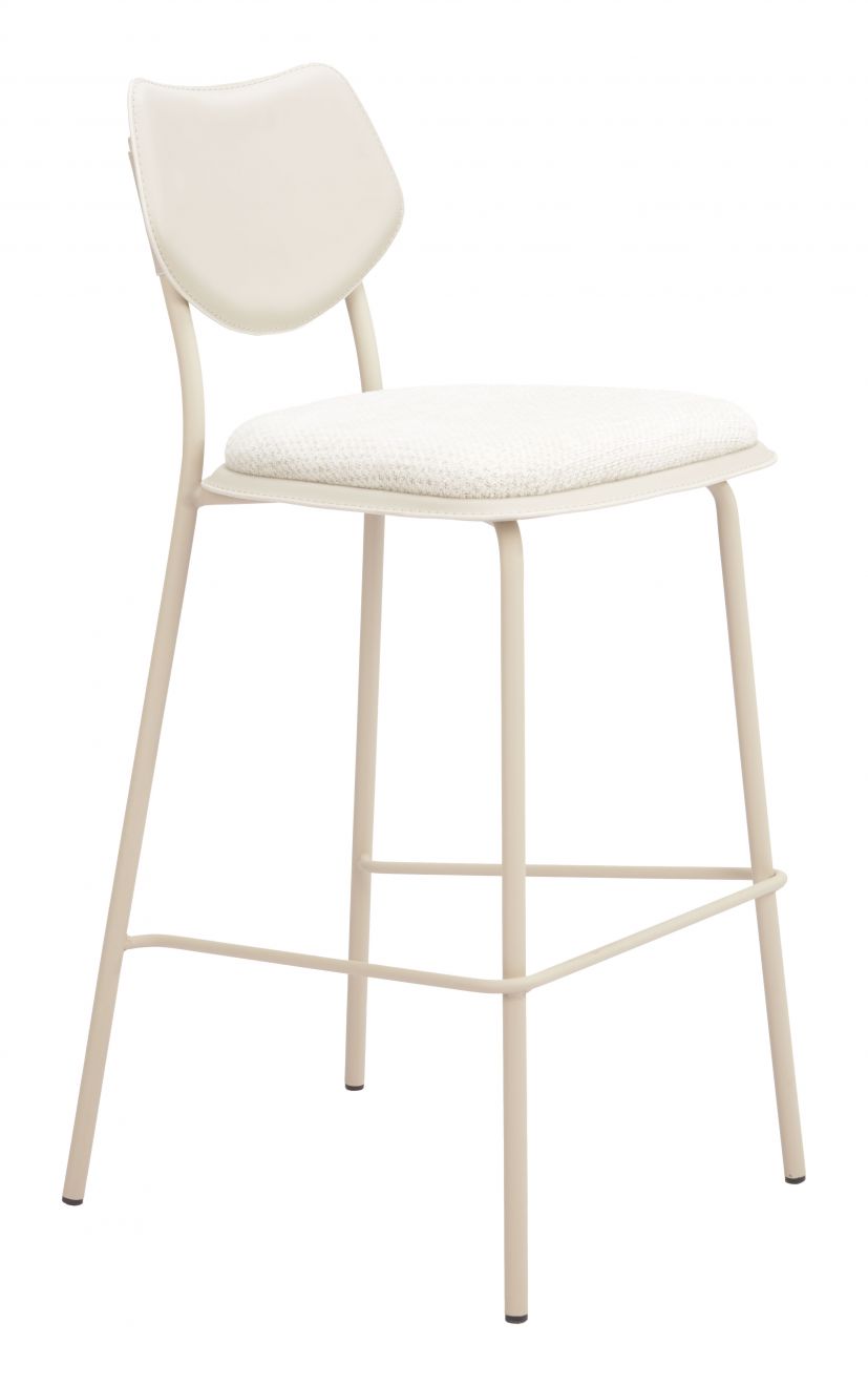 Silla de bar zeal gris claro