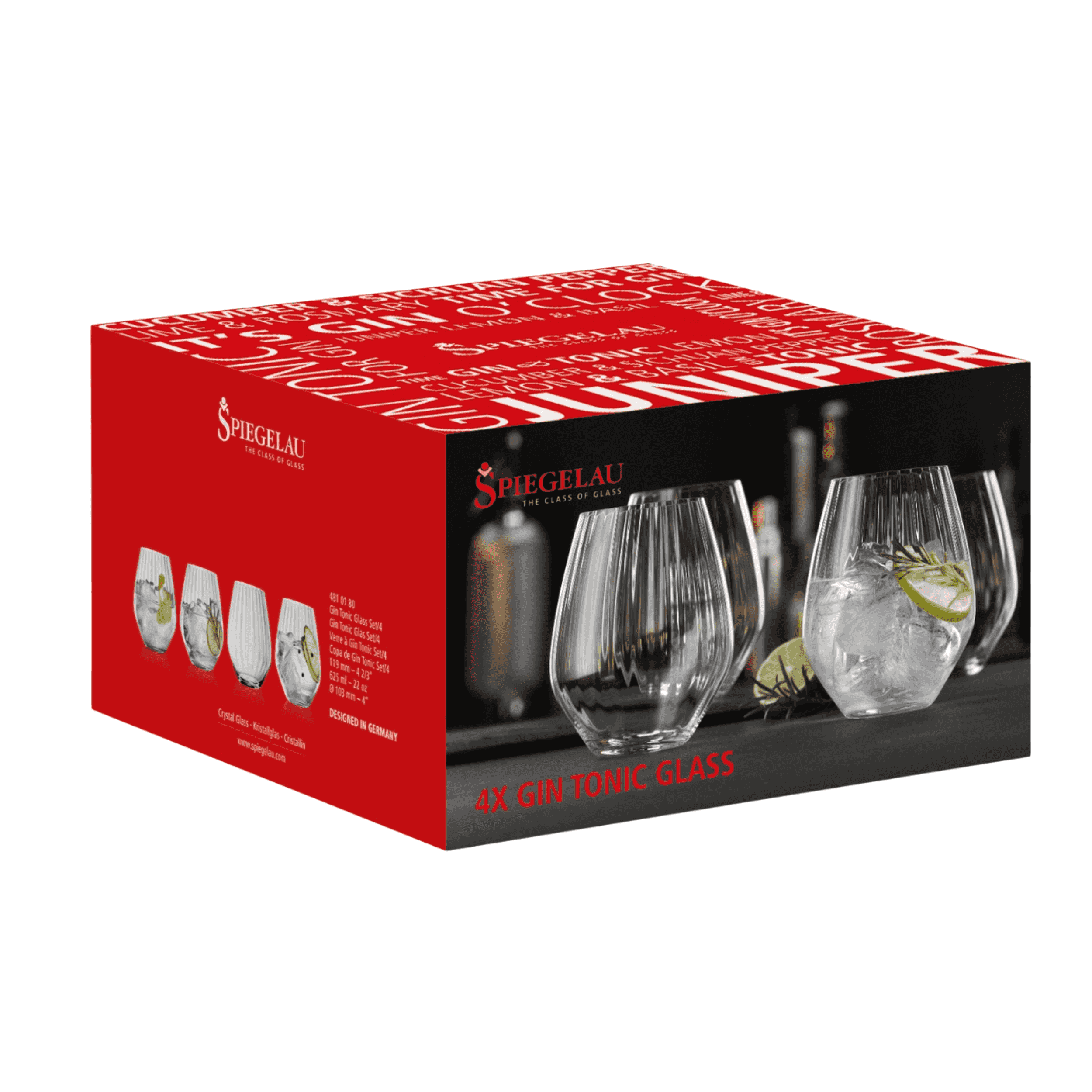 Set de 4 copas Gin & Tonic