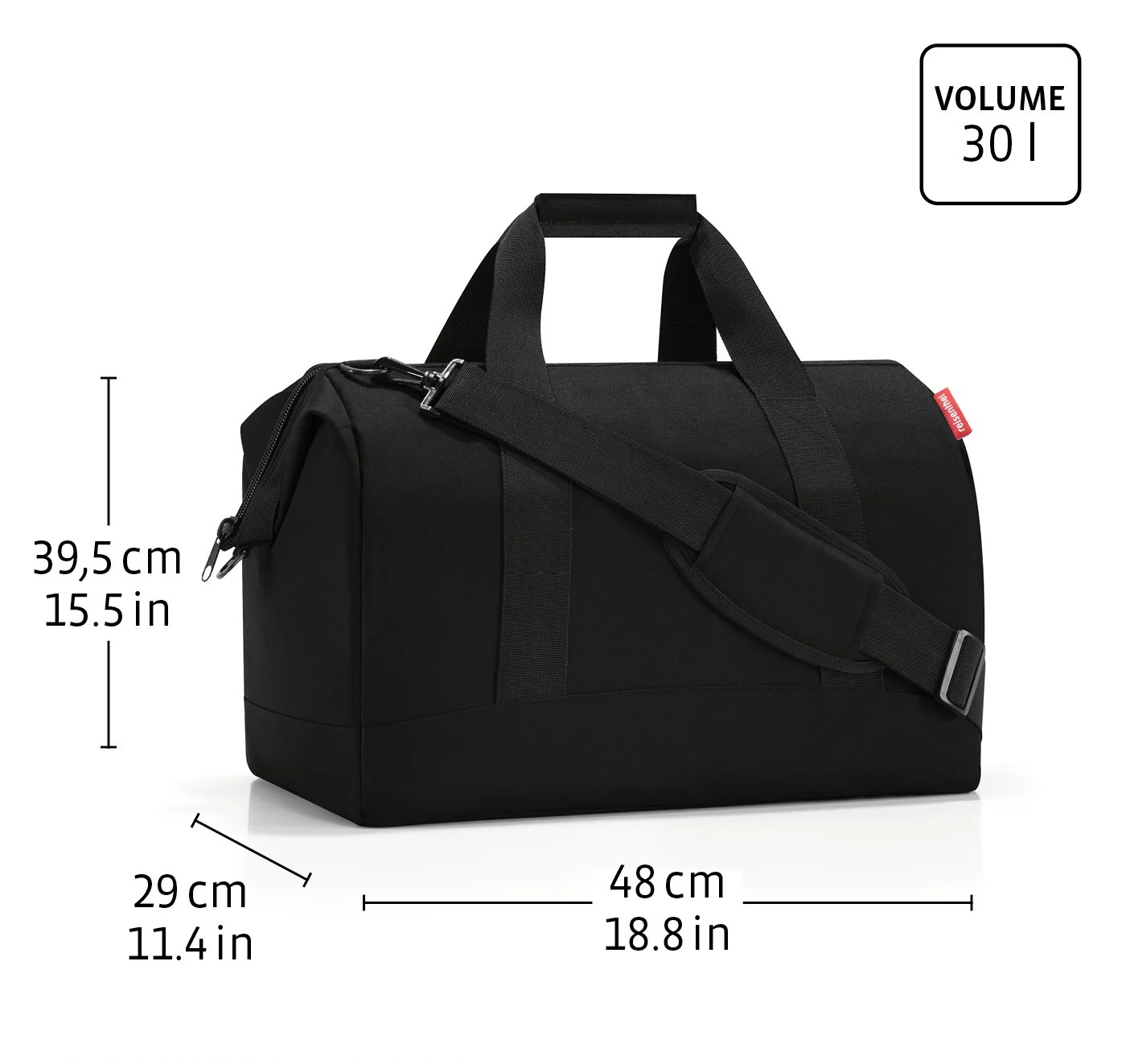 Bolso L twist navy