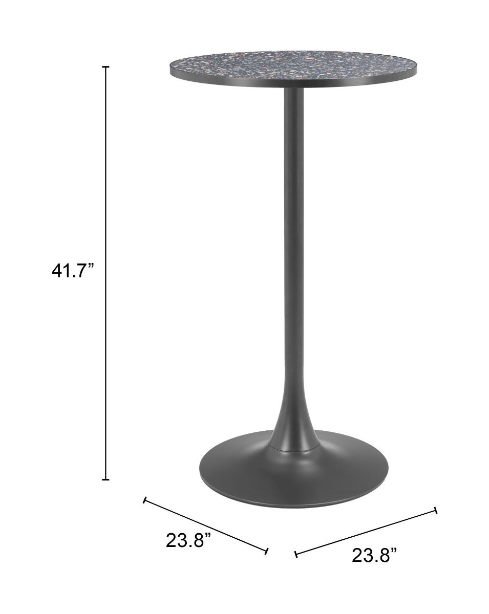 Mesa de bar bite negra