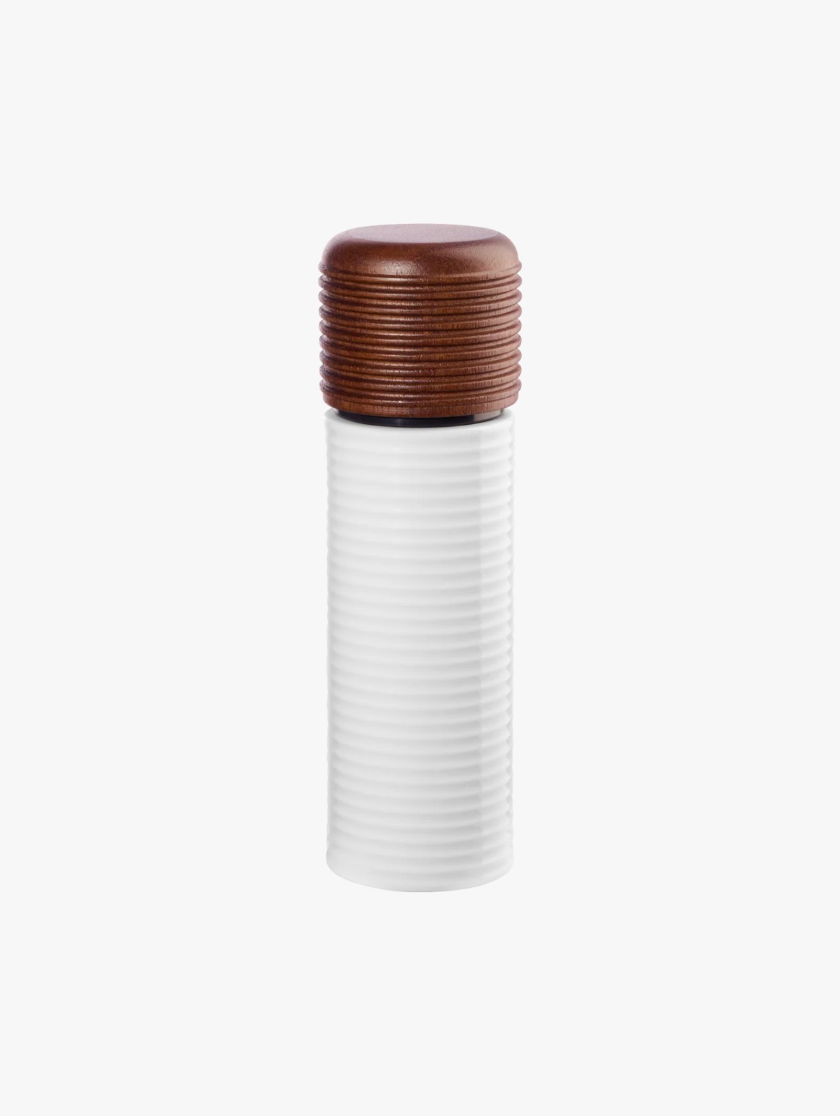 Molino para pimienta / sal blanco D=5.4 cm, H=17.2 cm