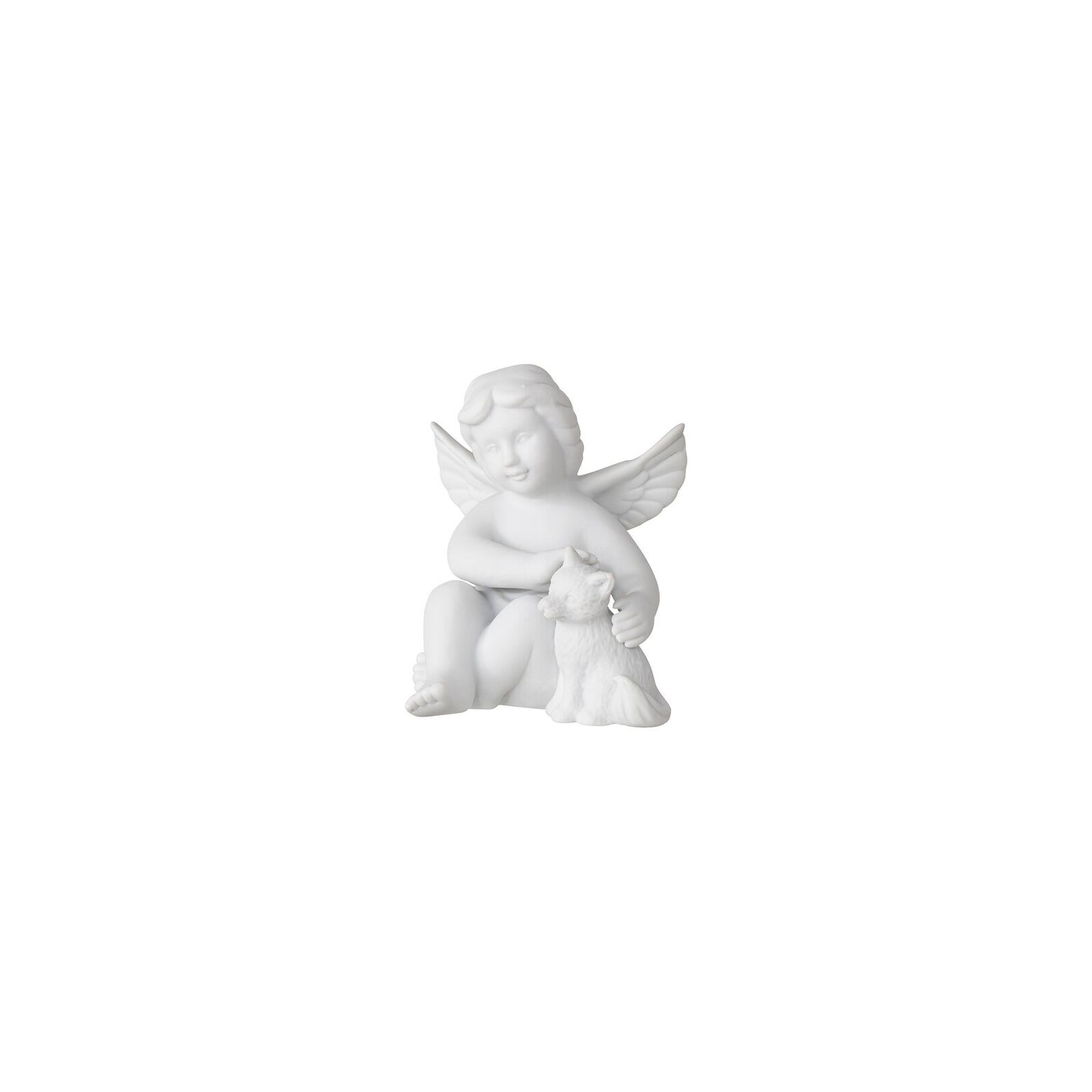 Ángel con zorro decorativo 