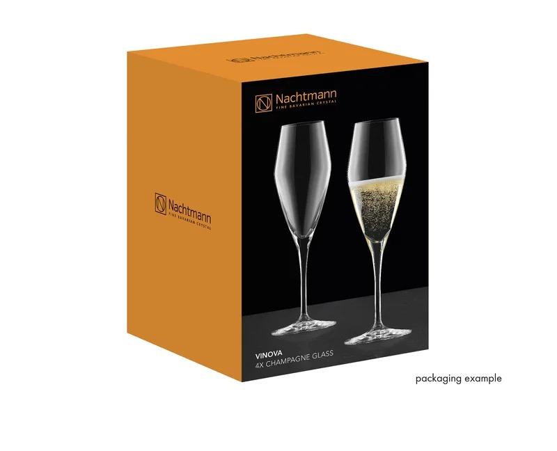 Copas Champagne "Vinova" - Set de 4