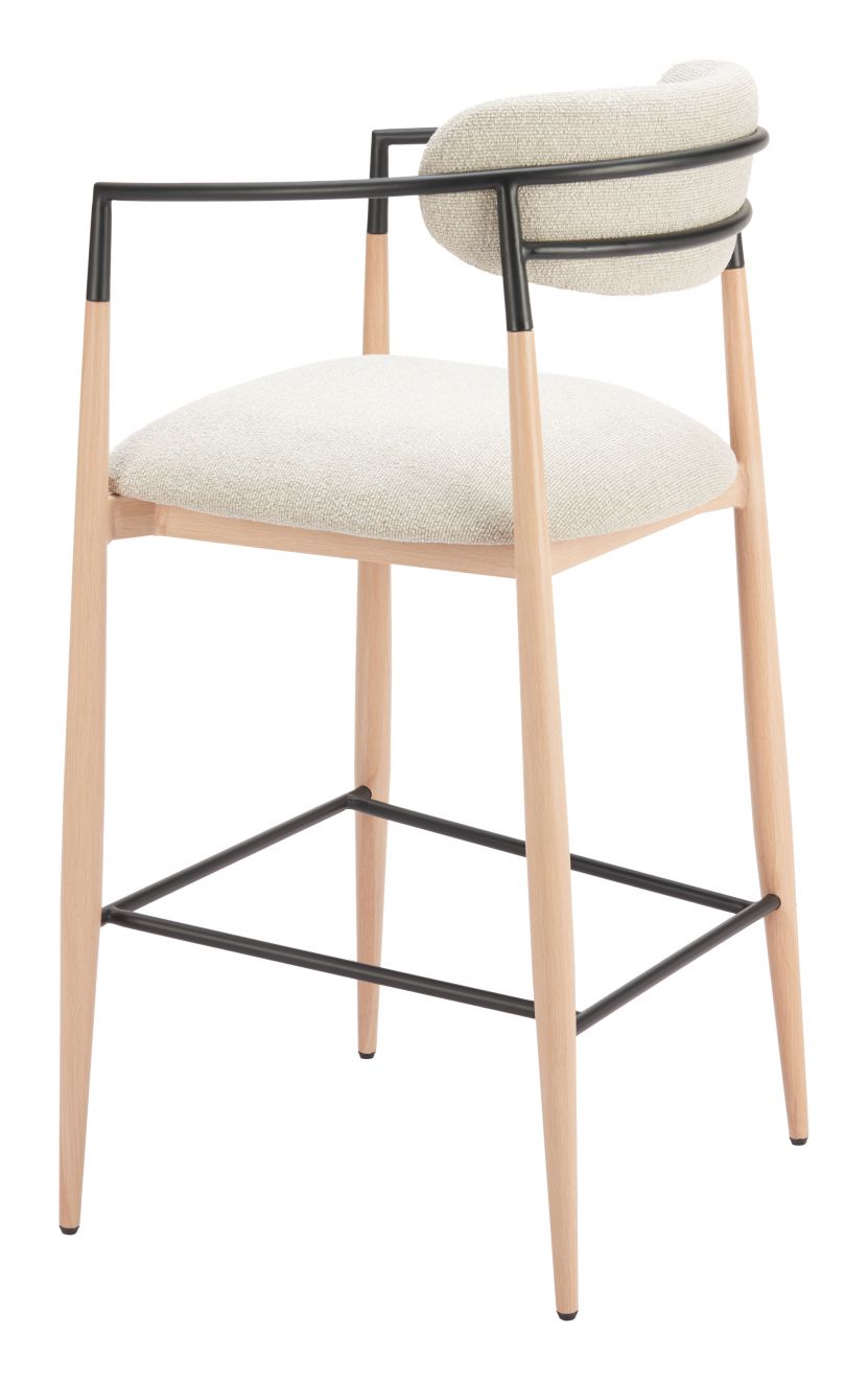 Silla de bar equinox gris