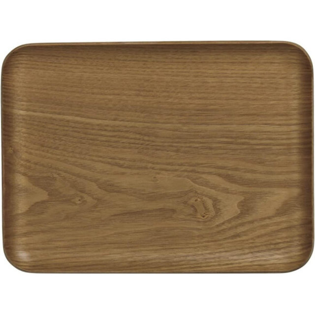 Bandeja de madera, rectangula