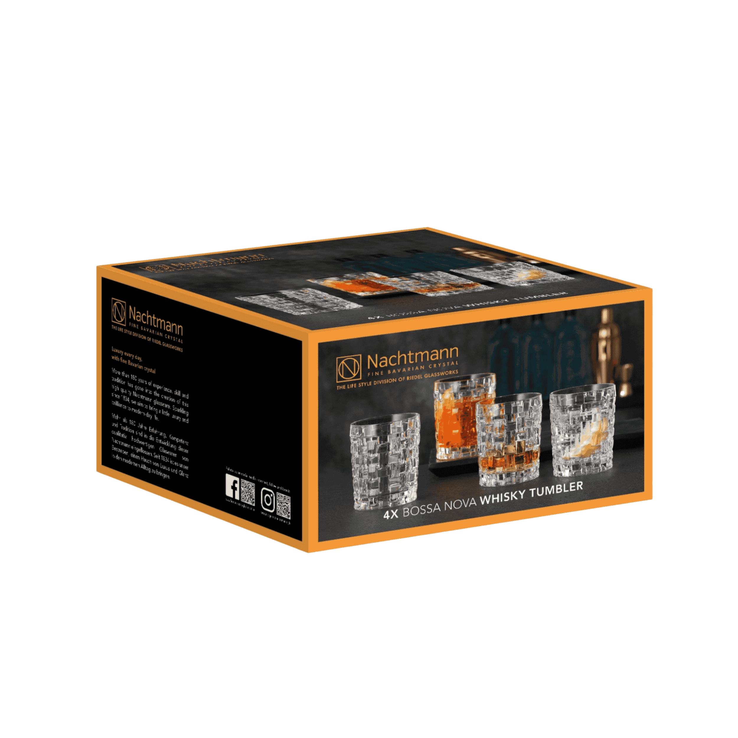 Vasos Whiskey - Set de 4