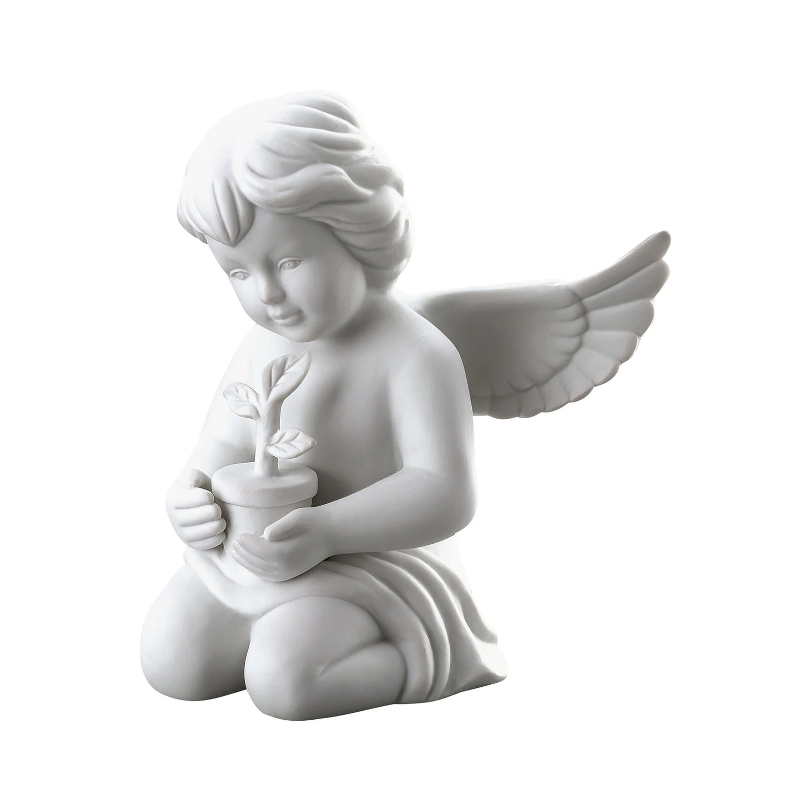 Ángel con flor 