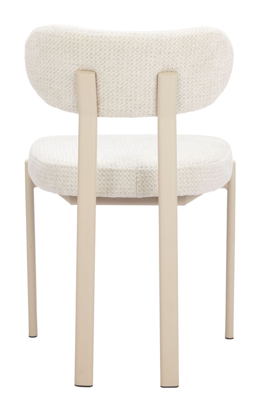Silla de comedor aurea gris claro