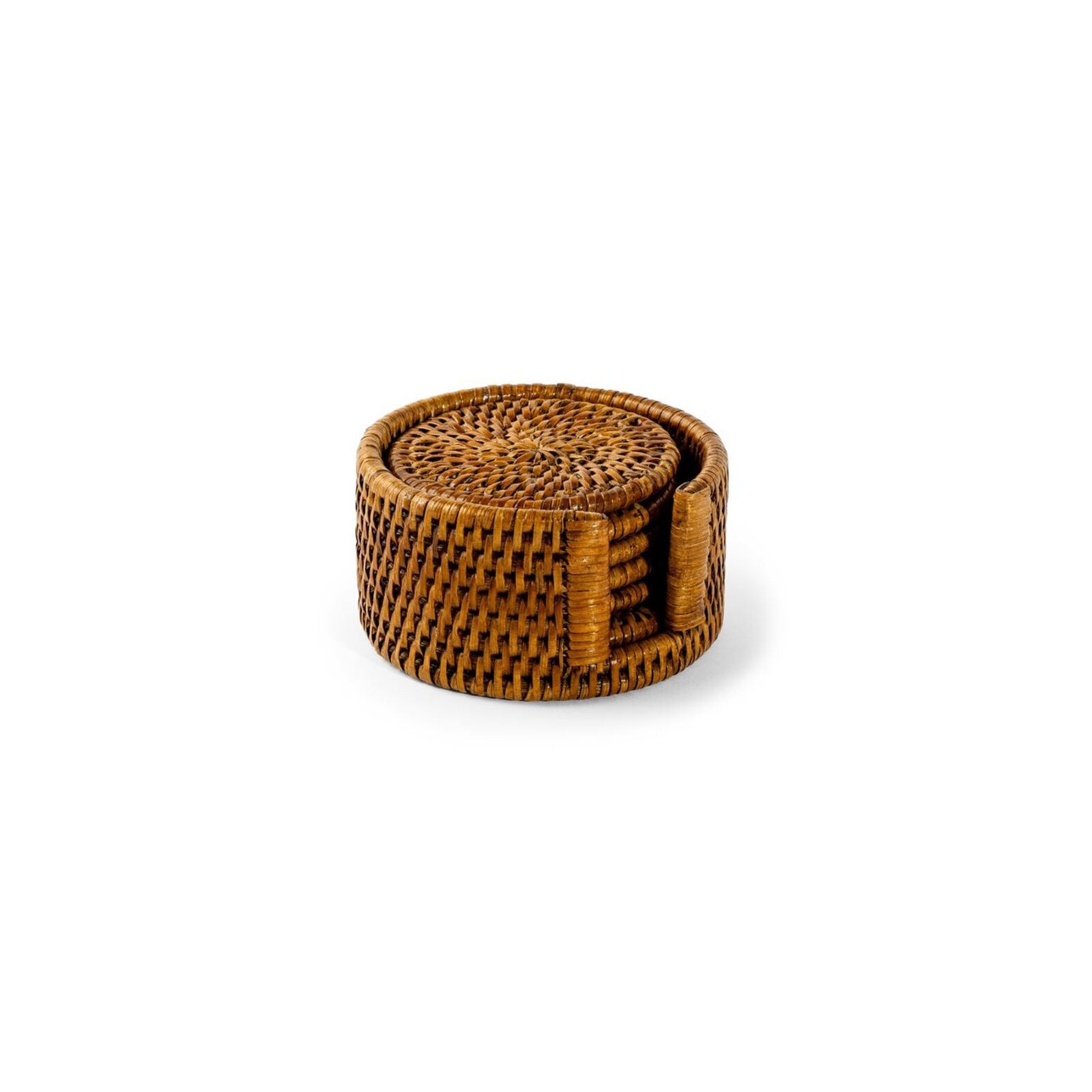Juego de 6 porta vasos radici rattan