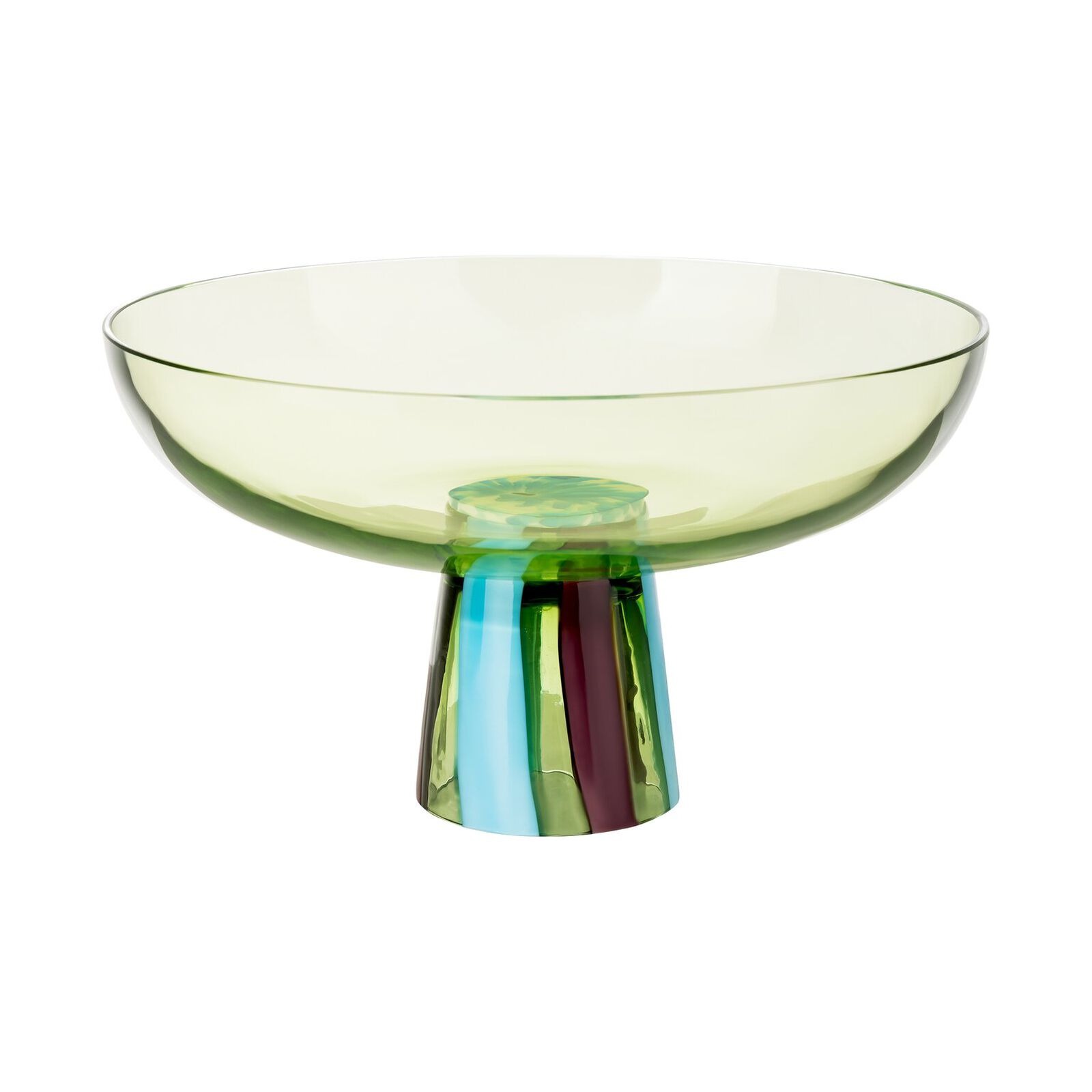 Decoración de vidrio green