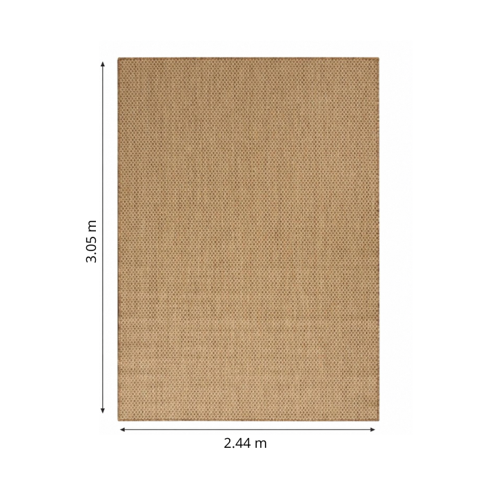 Alfombra jute 2.44 m x 3.05 m