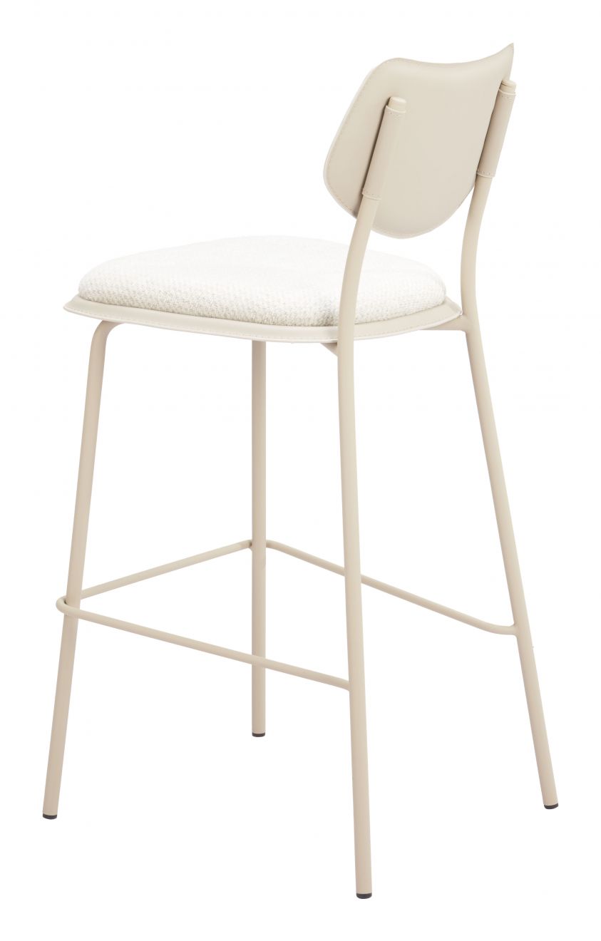Silla de bar zeal gris claro