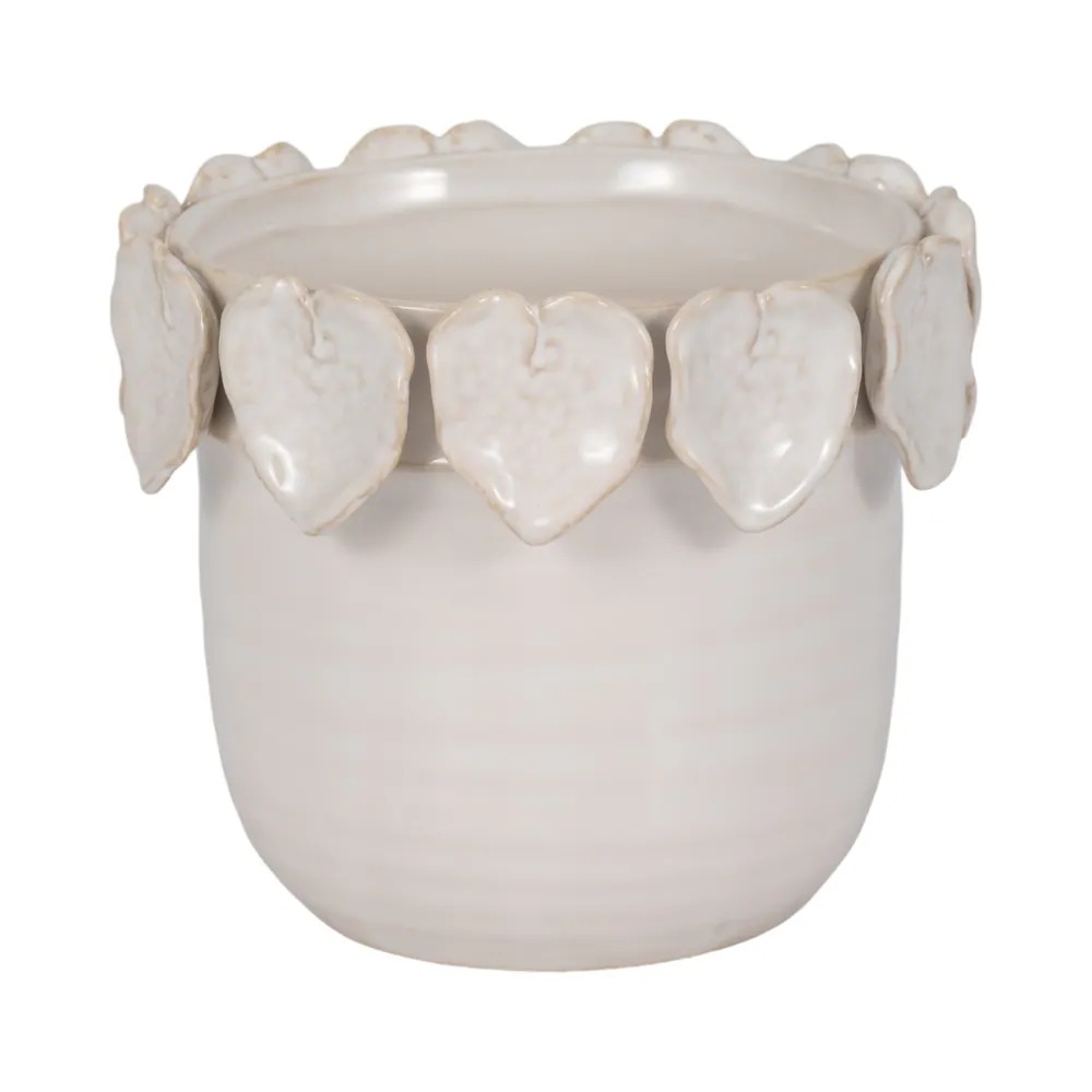 Macetera leaf cream
