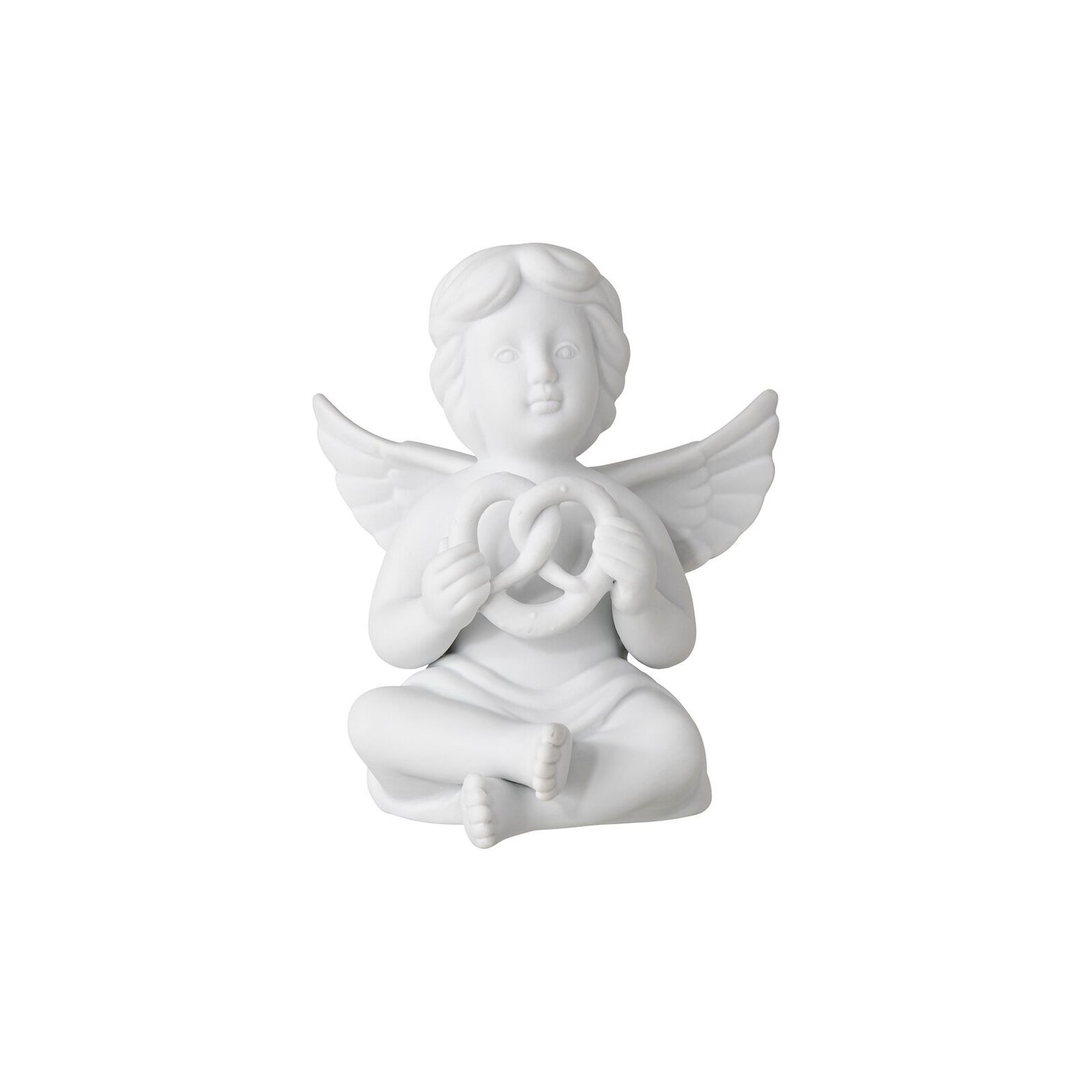 Ángel con pretzel 