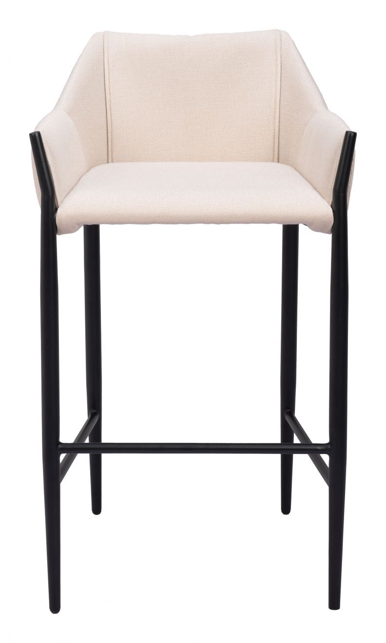 Silla de bar andover beige